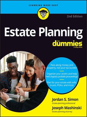cover image of Estate Planning For Dummies